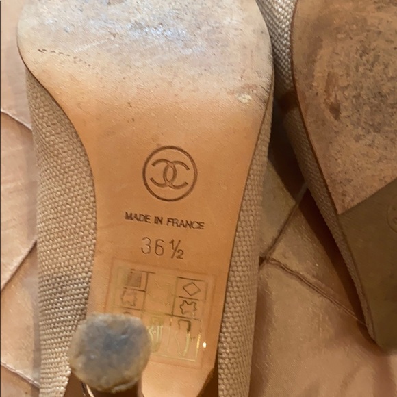 Chanel fabulous pump, tweed, mint condition, 36.5 - Picture 6 of 11